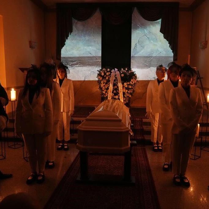 A young Belarusian woman who died after attack in Warsaw is laid to rest